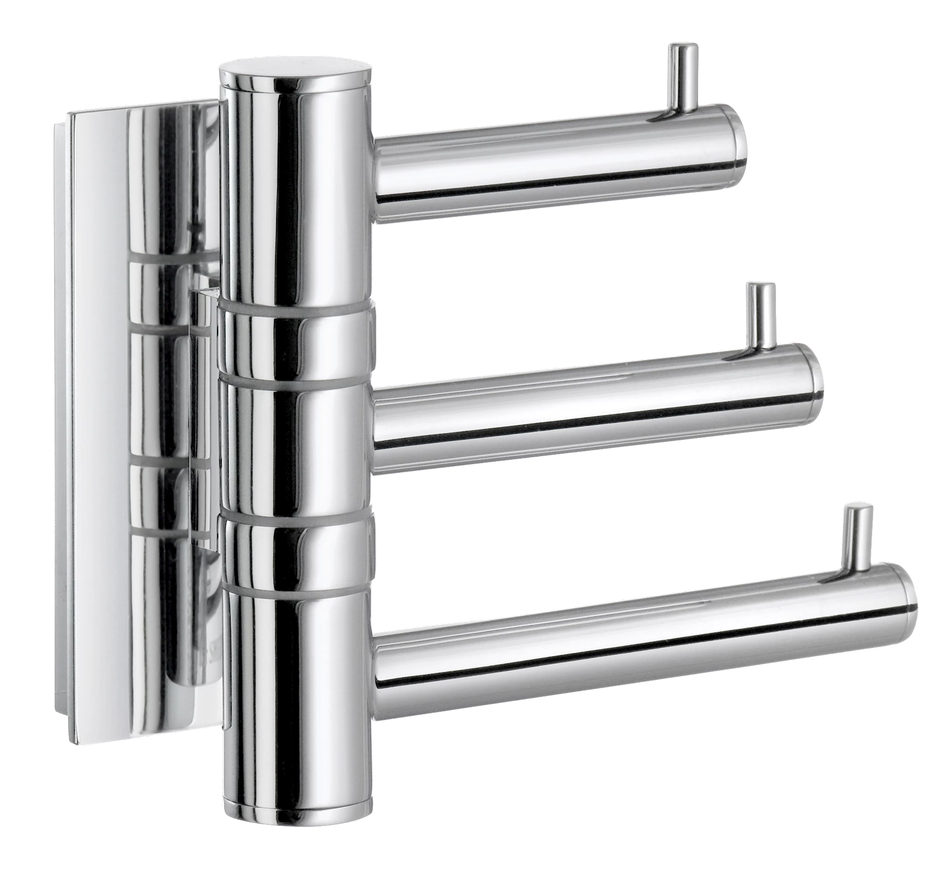 ARTZK327 - Pool svingbar trippelkrok, polert rustfritt stål - 