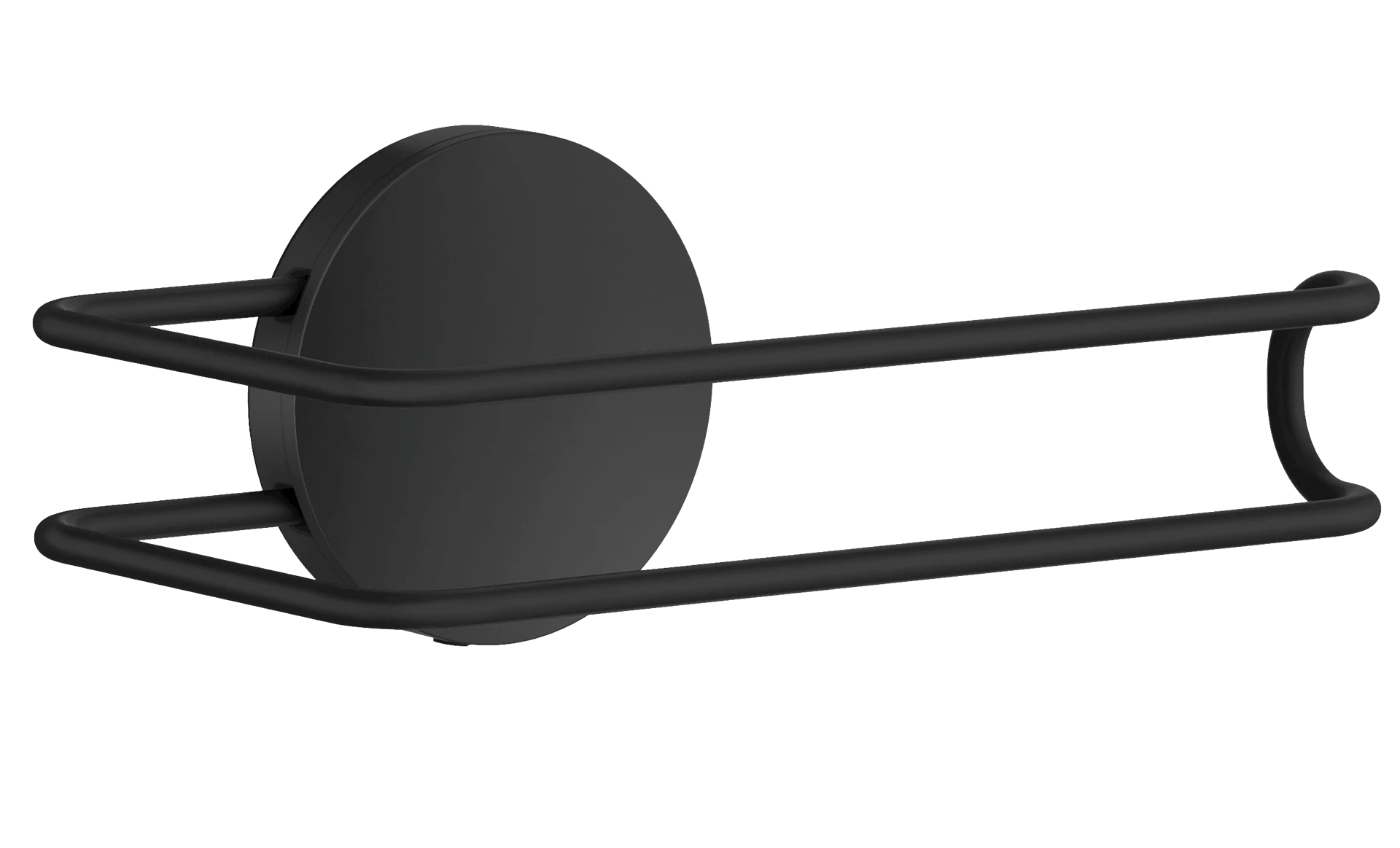 ARTBB3411 - Beslagsboden toalettpapirholder, sort - 