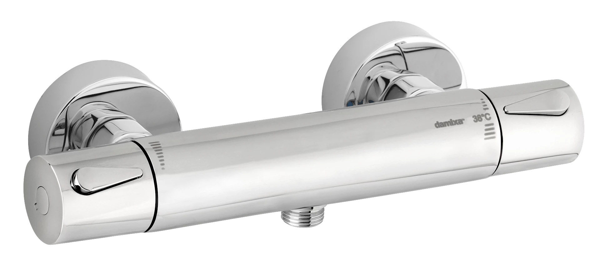 NRF4332181 - Silhouet dusjbatteri, krom - 