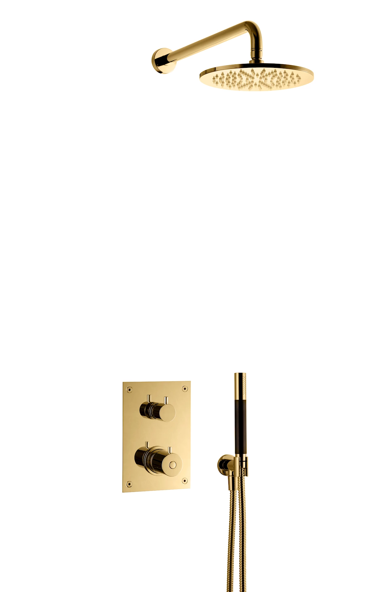 ART9421819 - T Box 2.0 takdusj for innbygging, oksiderende messing - 