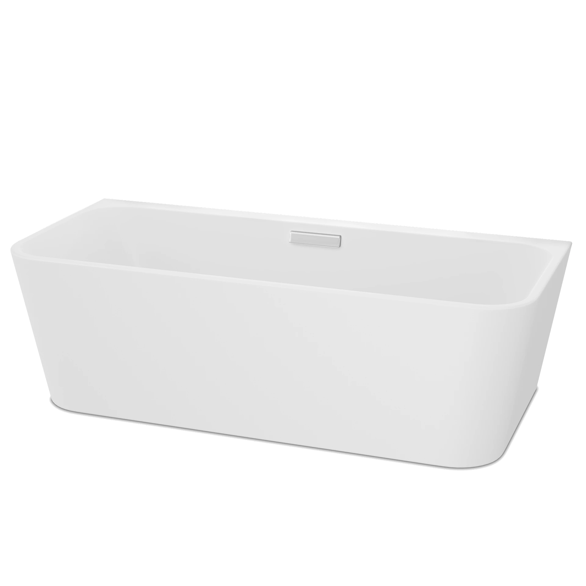 NRF6135079 - Dybe 180 helstøpt badekar, rett vegg, hvit matt - 