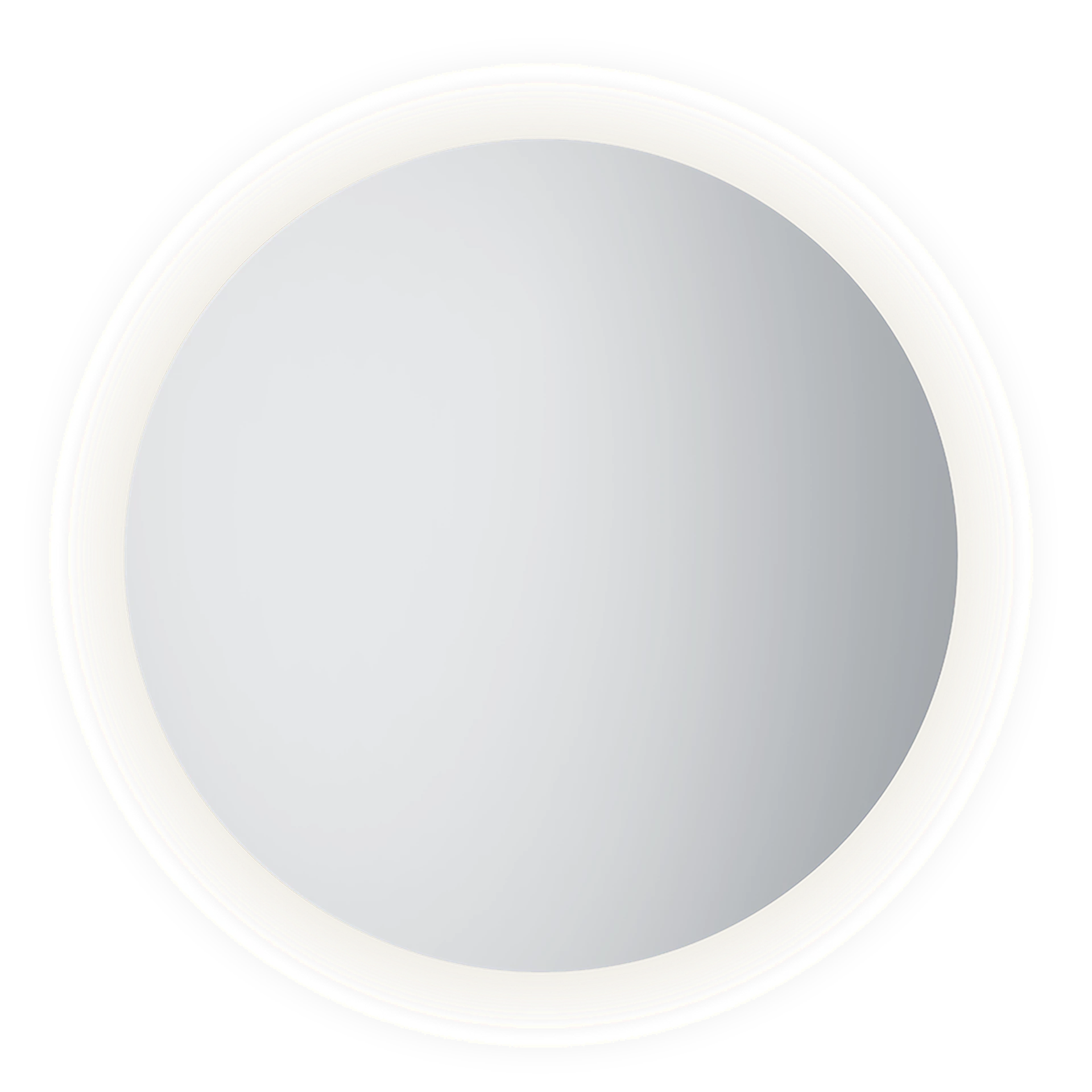 ART50026 - Moon 80 rundt speil med lys/antidugg - 