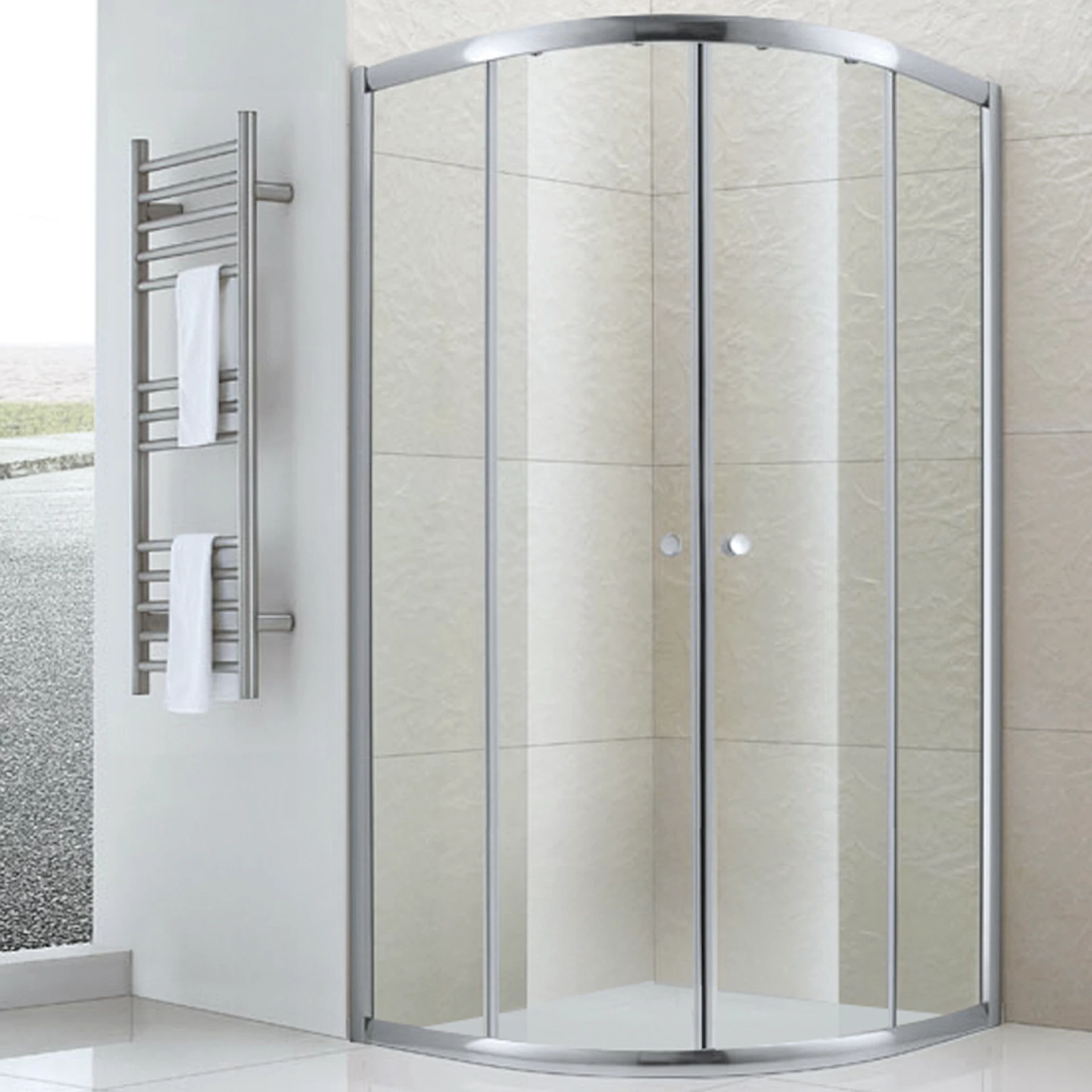 NRF6311465 - Silje Dusjhjørne krom - 