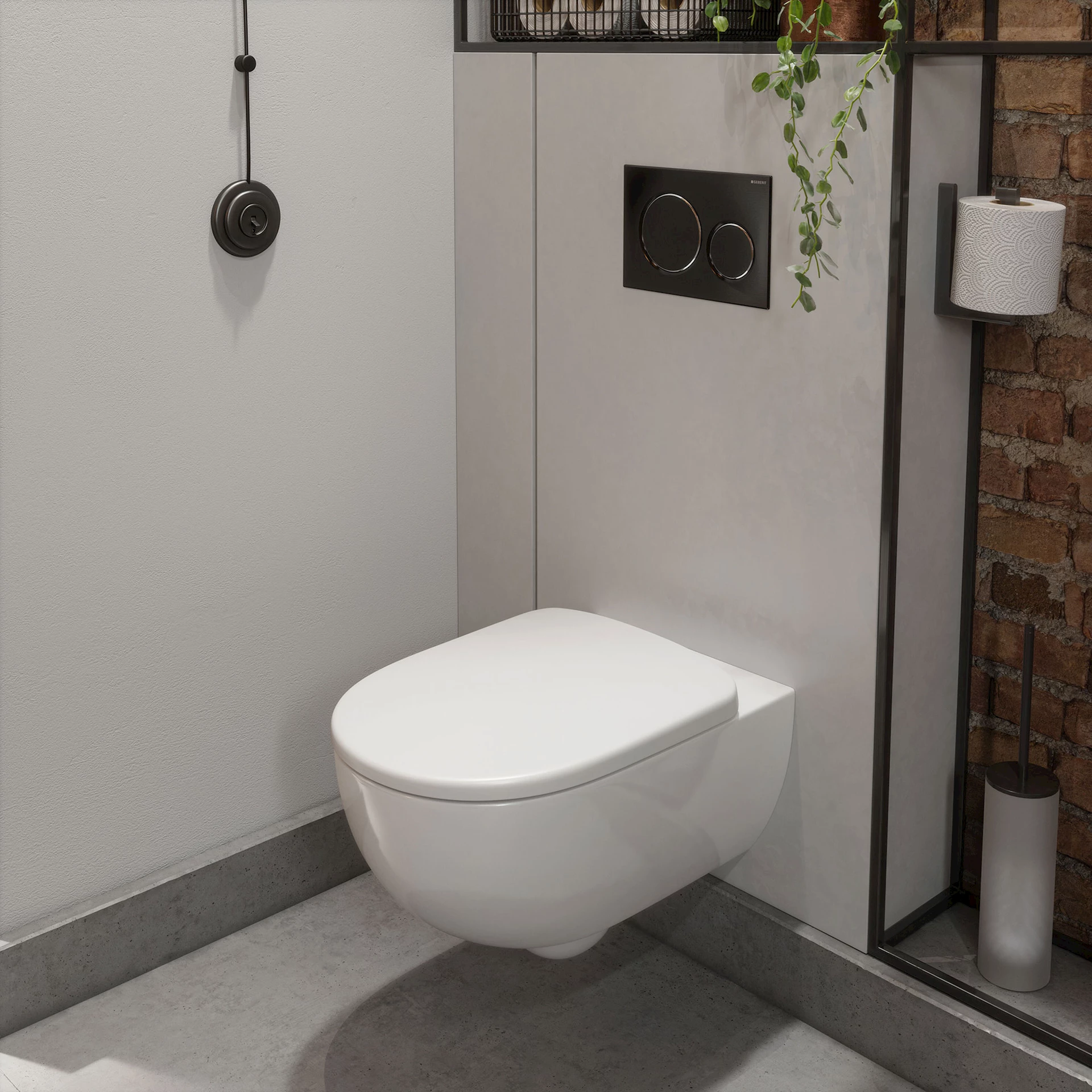 NRF1428174 - Selnova Premium vegghengt toalett TurbuFlush - 